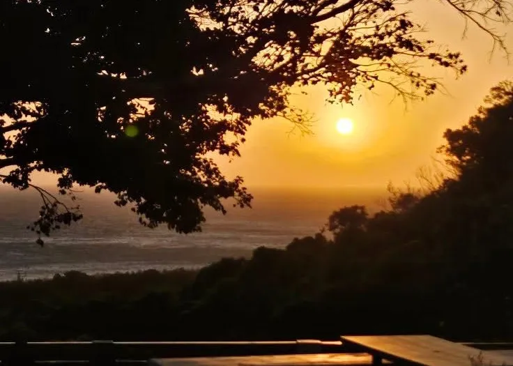 「船帆石No.1000」居高臨下，能俯視整個船帆石沙灘的遼闊，無須到關山，在這裡就能欣賞夕陽西下的美景。業者提供