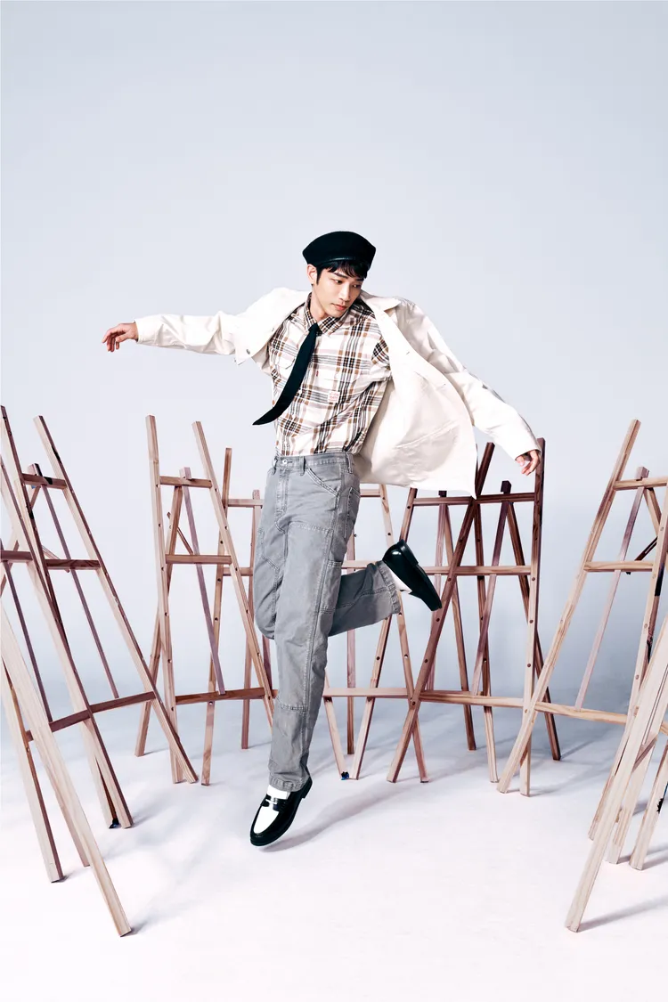 劉以豪演繹Levi’s Workwear工裝系列。品牌提供