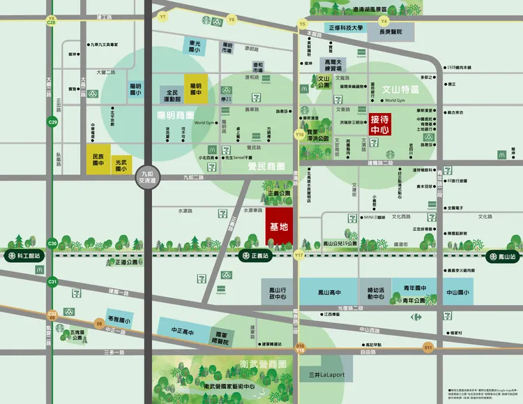 「綠廳院」區段環境示意圖。城揚提供