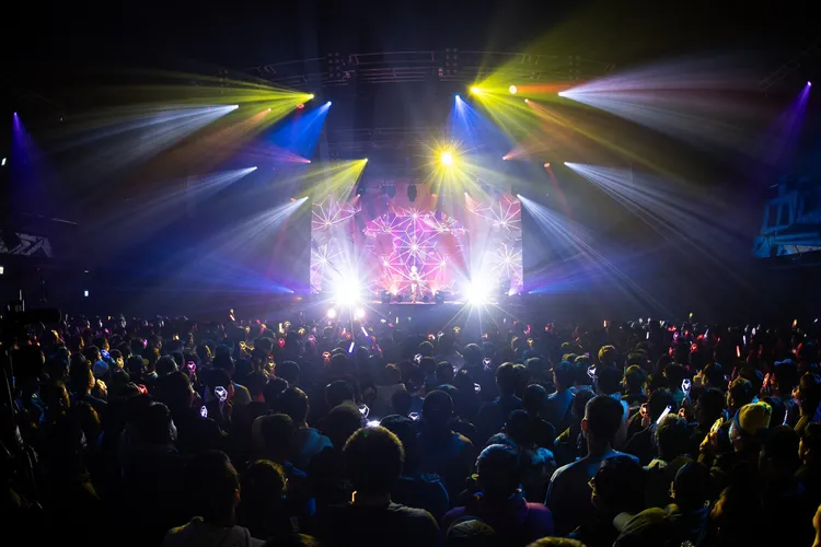 HACHI除了演出，還喝了珍珠奶茶、吃麻辣鍋。RK MUSIC提供