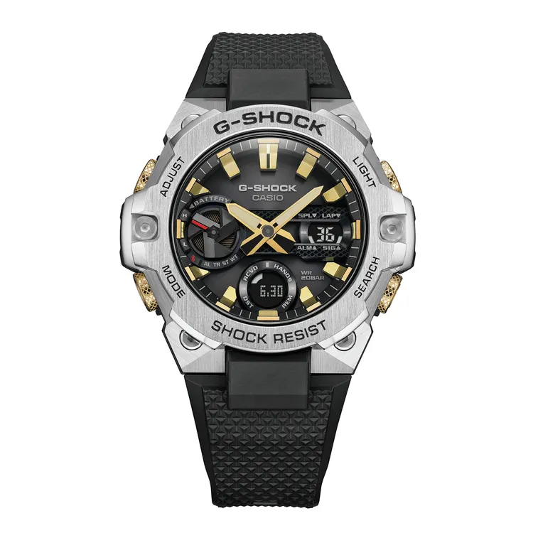 G-SHOCK蛇年紀念錶GST-B400CX，1萬2000元。品牌提供