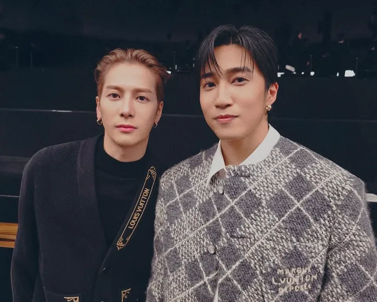 婁峻碩與高爾宣同框。翻攝婁峻碩ＩＧ