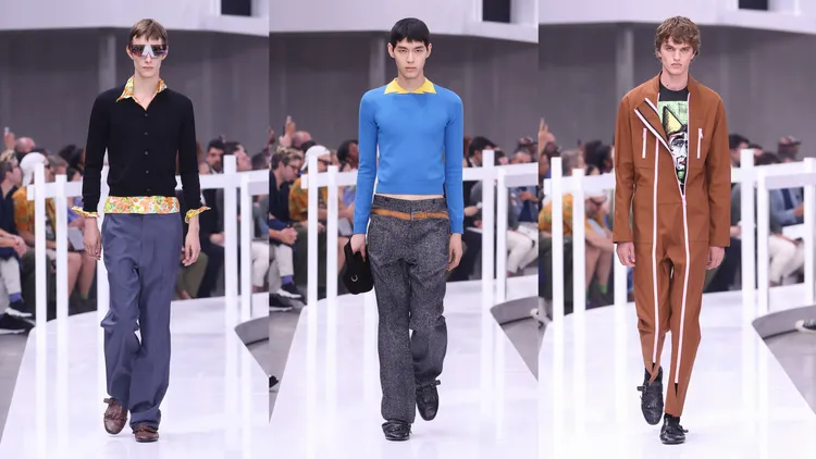 PRADA 2025春夏男裝。品牌提供