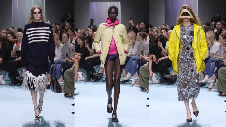 PRADA 2025春夏女裝。品牌提供