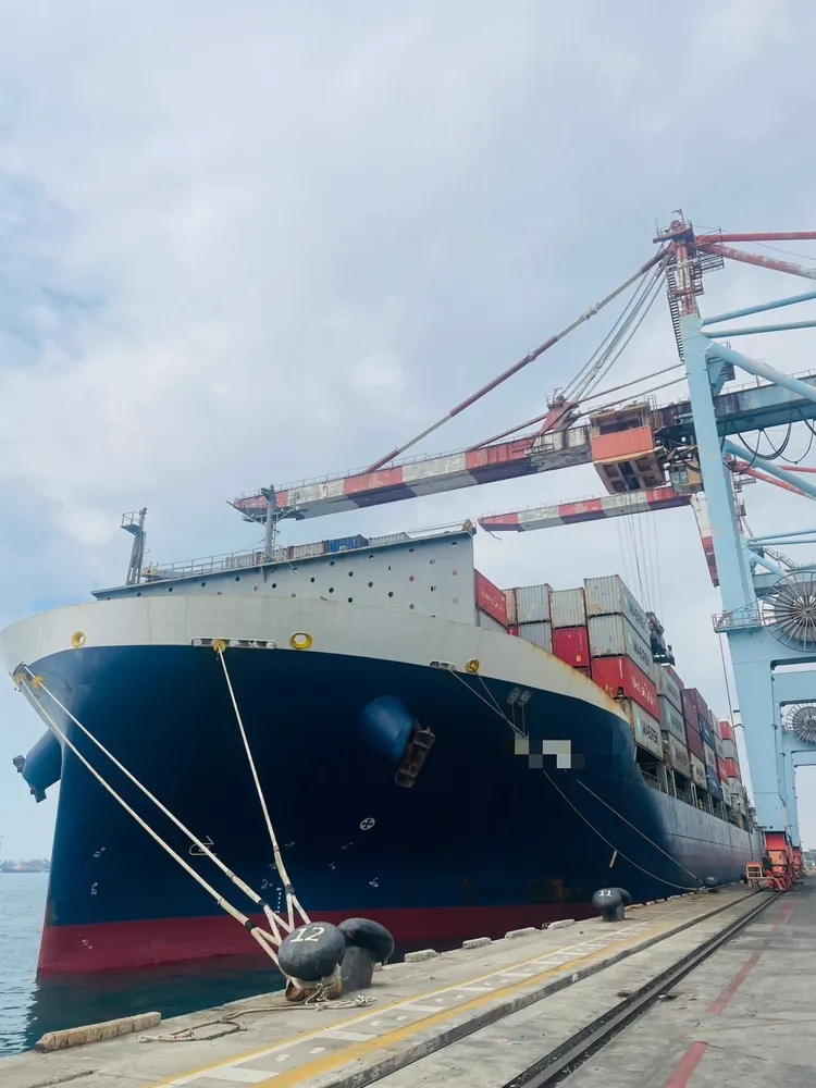 菲律賓籍貨櫃輪傳凶殺案。翻攝畫面