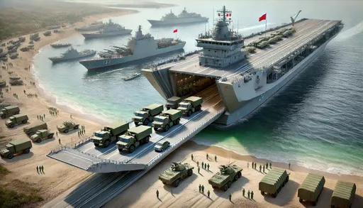 可載裝甲坦克!中國大型特殊船隻數量增 分析懷疑準備登陸戰