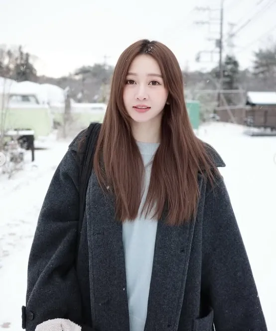 篠崎泫出國賞雪。翻攝篠崎炫IG