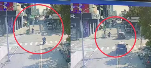 騎士蛇行跑給警察追！最後闖紅燈被撞死　9分鐘違規45件