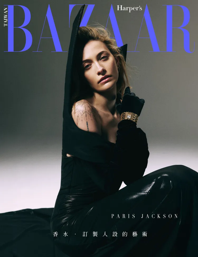 Paris Jackson拍攝《Harper’s BAZAAR》封面。《Harper’s BAZAAR》國際中文版提供