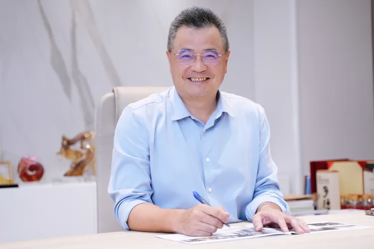 百辰創新董事長鄭德篆也創立臺北市古蹟及歷史建築保存基金會。彭欣偉攝