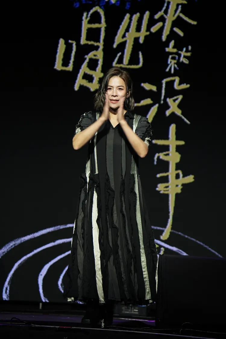 江美琪今賣力彩排。彭欣偉攝