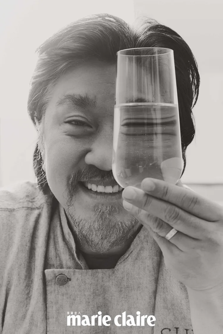 Edward Lee拍攝《Marie Claire》封面。《Marie Claire》國際中文版提供