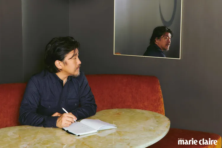 Edward Lee拍攝《Marie Claire》封面。《Marie Claire》國際中文版提供