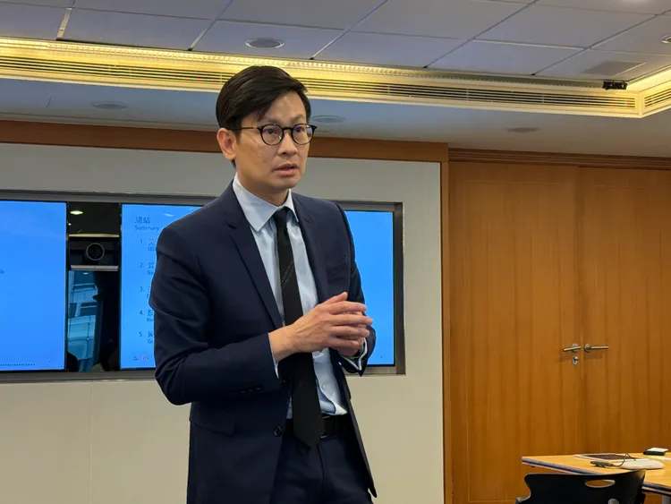 瑞銀財富管理投資總監辦公室南亞太區投資總監鄭汪清。呂承哲攝