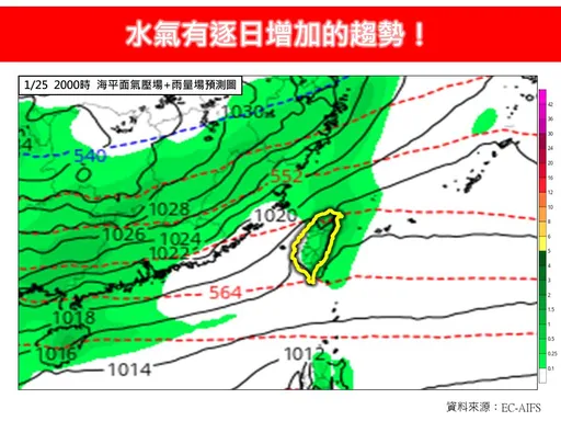 這波冷氣團偏溼！專家：明起雨襲「這天後雨勢更明顯」