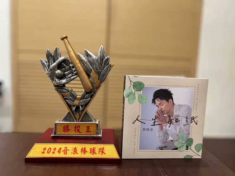 李明洋陰差陽錯進入樂壇，止步棒球夢想。圖／安吉莉傳播提供