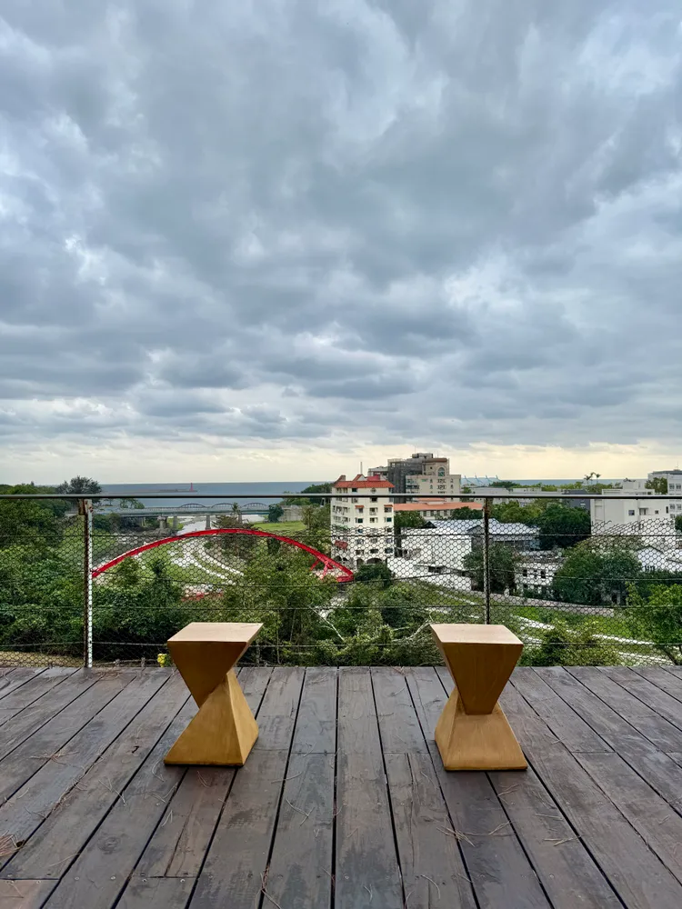 松園別館觀海平台。松園別館提供