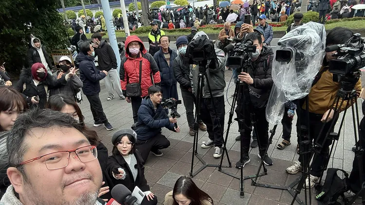 媒體訪問四叉貓。翻攝自四叉貓臉書