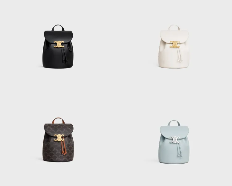 CELINE Bonnie雙肩背包。品牌提供