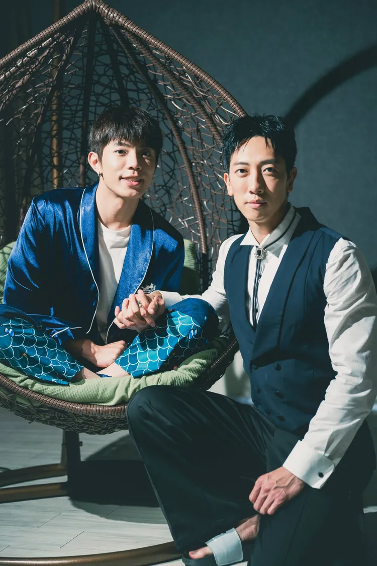 張哲偉與陳峻廷cp感爆棚。三立提供