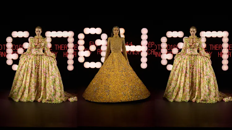 Valentino 2025高級訂製系列。品牌提供