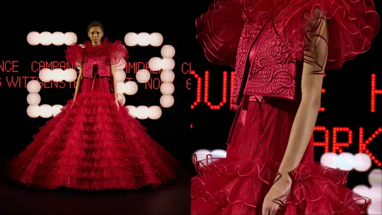 第20套造型耗時1610小時才完成。品牌提供