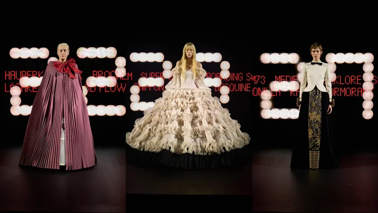 Valentino 2025高級訂製系列。品牌提供