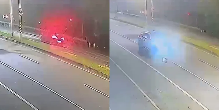 羅男開車撞傷對方小弟又開槍，對方持槍到其住處掃射。翻攝照片