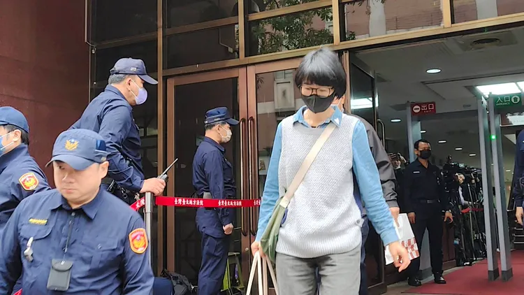 北市都委會執秘邵琇珮今出庭全部認罪。張欽攝