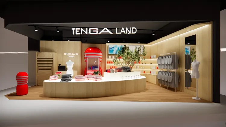 「TENGA LAND TAIPEI」即日起在 ATT 4 FUN試營運。由TENGA提供