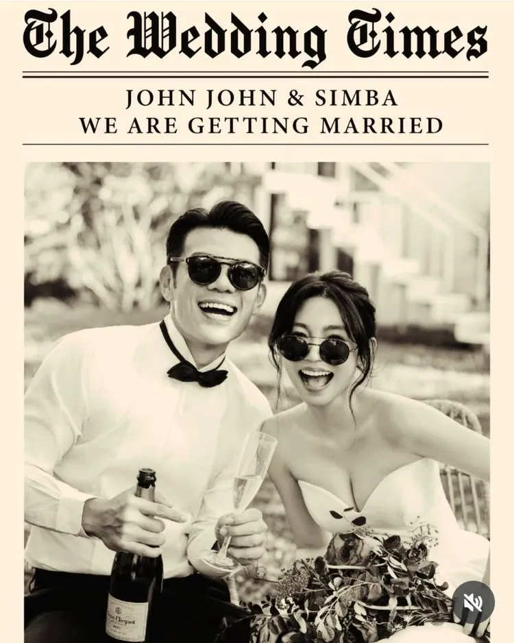 曾智希和陳志強精心準備婚禮。攝自陳志強IG