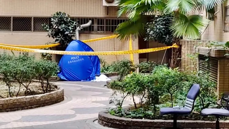 丁男不堪被徹夜凌虐，藉口回住處時，又被曾男持槍射擊，最後跳樓身亡。資料畫面