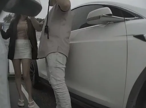 特斯拉充電　火爆男強開女駕駛車門「硬拔充電槍」下場出爐