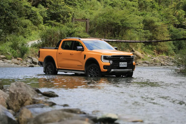 Ford Ranger Wildtrak建議售價158.8萬元，目前可享百萬48期0利率優惠。資料照／林浩昇攝