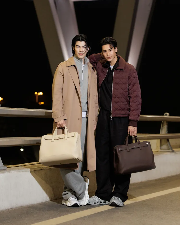 泰國明星APO與MILE。品牌提供