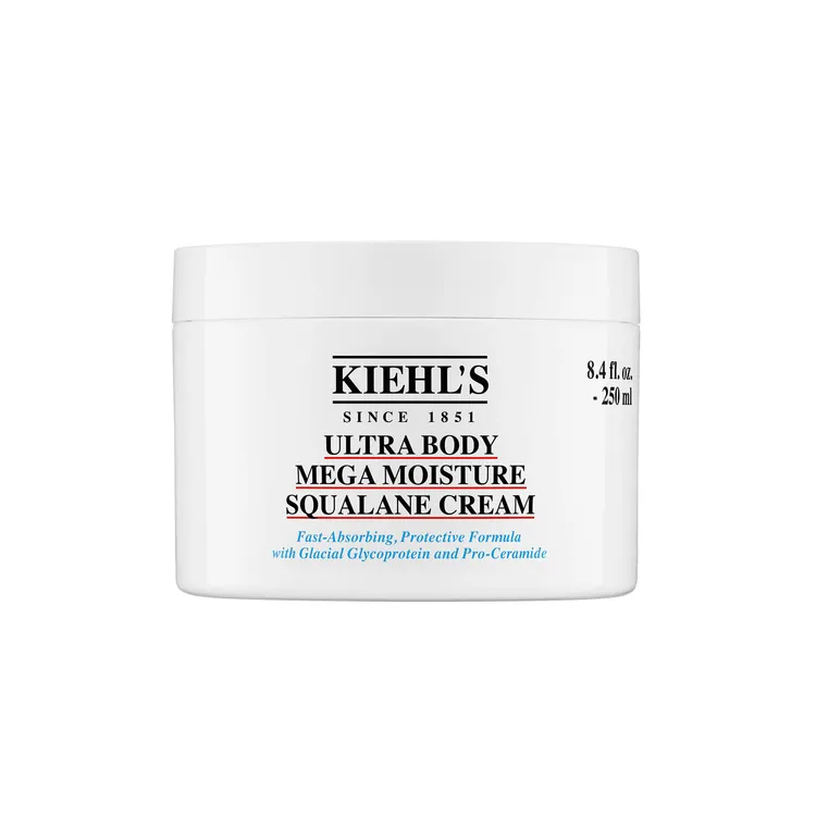 Kiehl's冰河身體修護嫩膚霜，250ml／1980元。品牌提供
