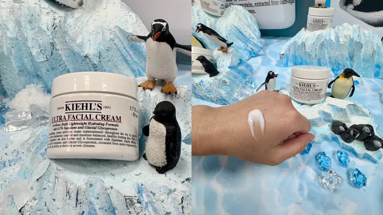 Kiehl's冰河舒敏修護霜，50ml／1600元、125ml／2900元。張家玲攝