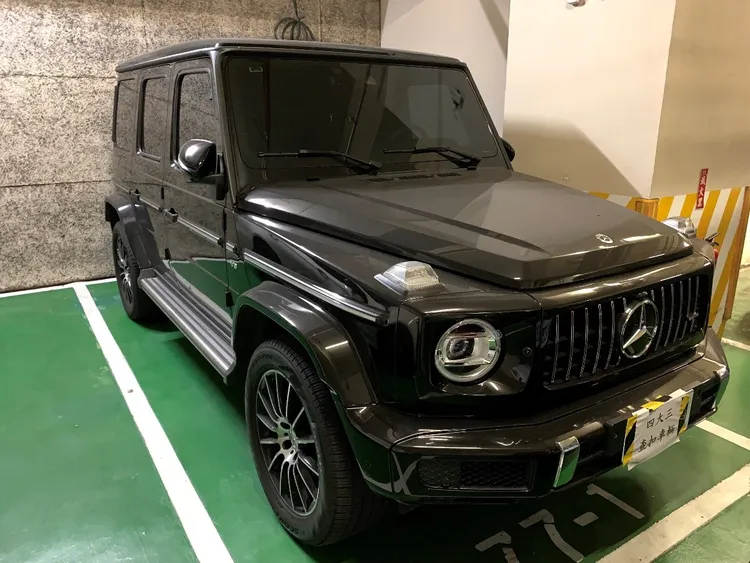 專案小組查獲賓士車。警方提供