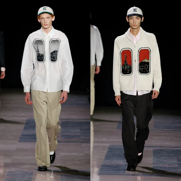 KENZO 2025秋冬男裝系列。品牌提供