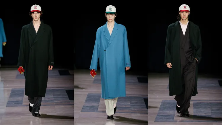 KENZO 2025秋冬男裝系列。品牌提供