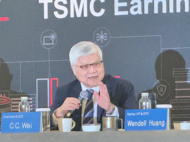 台積電董事長魏哲家。呂承哲攝