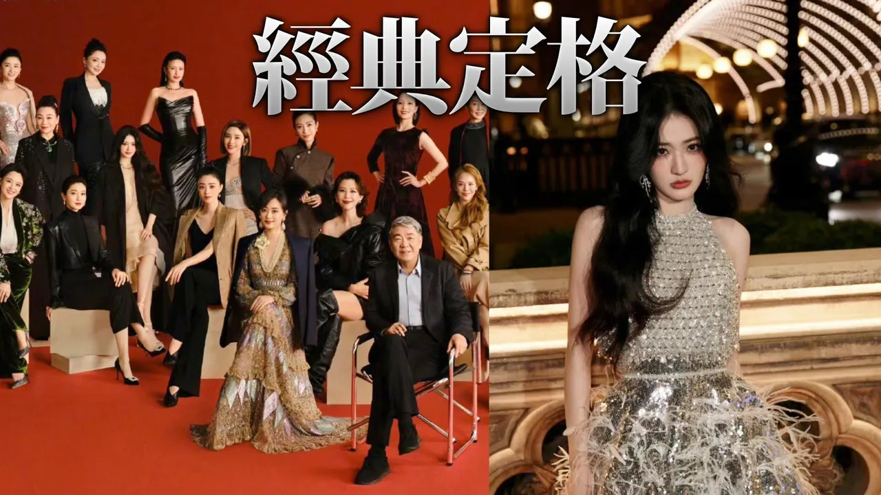 《甄嬛傳》拍攝《VOGUE》時尚大片，其中玉嬈（右）已經美到大家認不出來。左圖翻攝《VOGUE》微博、右圖翻攝徐璐微博