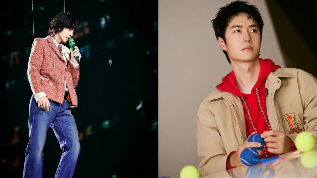 王一博跨年的表演幾乎是「搏命」演出。翻攝微博