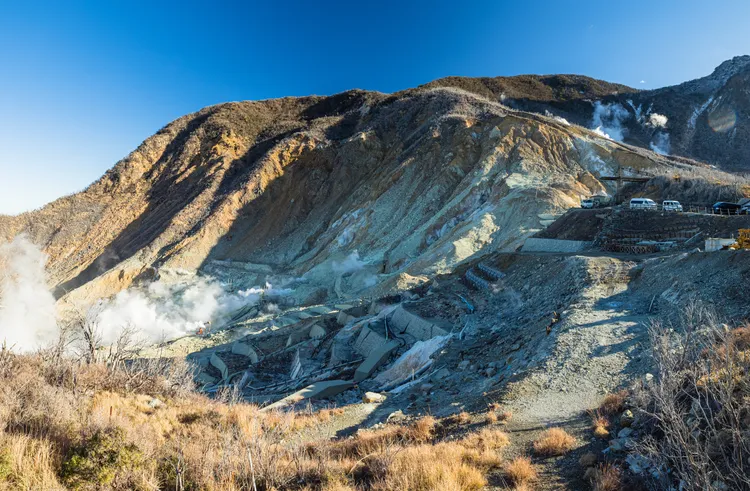 箱根大涌谷。業者提供