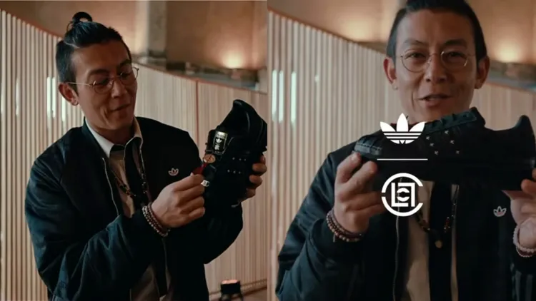 陳冠希親自揭曉了此次新年鞋款的設計亮點。翻攝陳冠希IG