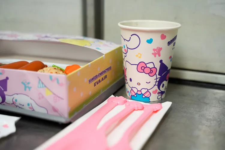 三麗鷗明星紙杯。田欣雲攝影