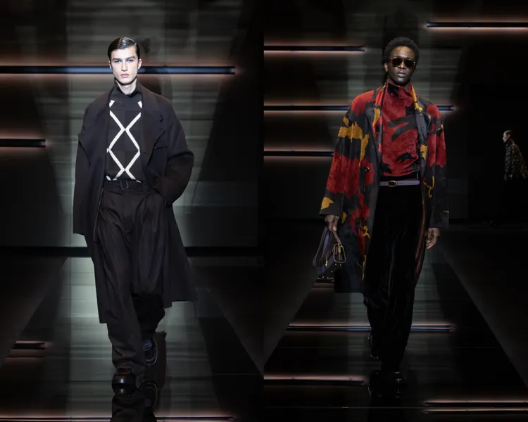 Emporio Armani 2025秋冬男裝。品牌提供