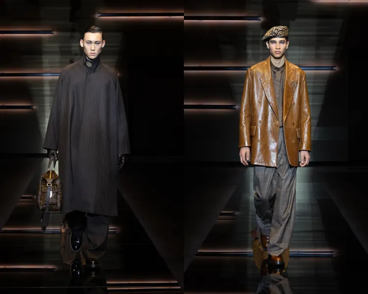 Emporio Armani 2025秋冬男裝。品牌提供