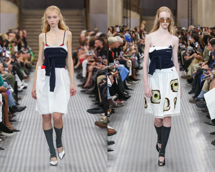 Miu Miu 2025春夏系列。品牌提供