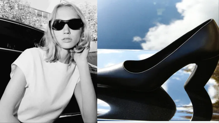 H&M Studio早春膠囊系列另也推出墨鏡、高跟鞋等時髦單品。品牌提供